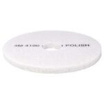 3M White Super Polish Pad 4100, 12 in