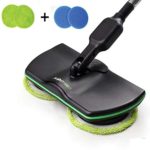Electric Spinning Mop Rechargeable, Household Cleaning Mop Cordless, Powered Scrubber Polisher Mop,Handheld Spin Maid Floor Cleaner Carpet Tile Sweeper for Living Room Bedroom Dining Room
