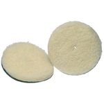 Koblenz Genuine Lambswool Buffing Pads Pack of Two Pads and Two Retainers