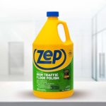 Zep High Traffic Floor Polish – 1 Gallon (Case of 2) ZUHTFF128 – Pro Formula, Long Lasting Shine