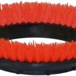 Oreck Commercial 237047 Crimped Polypropylene Scrub Orbiter Brush, 12″ Diameter, 0.028″ Bristle Diameter, Orange, For ORB550MC Orbiter Floor Machine