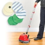 Floor Cleaning Machine Cleaner Light Cleaning Mini Buffer Scrubber Polishes Most Surfaces Including Carpet, Wood, Cement, Tile, Patios, Garages, Decks, Warehouses, Storage Units, Car Dealership Showrooms, Retail Stores, Schools, Daycare’s, RVs, Motorhomes