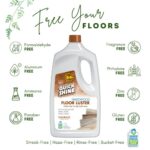 Quick Shine Hardwood Floor Luster 64oz | Plant-Based Cleaner & Polish w Carnauba | Simply Squirt & Spread | Don’t Refinish It, Quick Shine It | Safer Choice Cleaner | Restore-Protect-Refresh