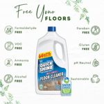 Quick Shine Multi Surface Floor Cleaner 64oz | Ready to Use, Dirt Dissolving, Streak Free, No Rinse | Use on Hardwood, Laminate, Luxury Vinyl Plank LVT, Tile & Stone | Safer Choice Cleaner