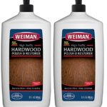 Weiman Wood Floor Polish and Restorer 32 Ounce – High-Traffic Hardwood Floor, Natural Shine, Removes Scratches, Leaves Protective Layer (2 Pack)